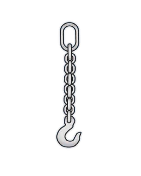 Single Chain Sling with Master Link and Foundry Hook Carter Lifting®